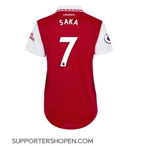 Arsenal Bukayo Saka #7 Hemma Matchtröja Dam 2022-23 Kortärmad